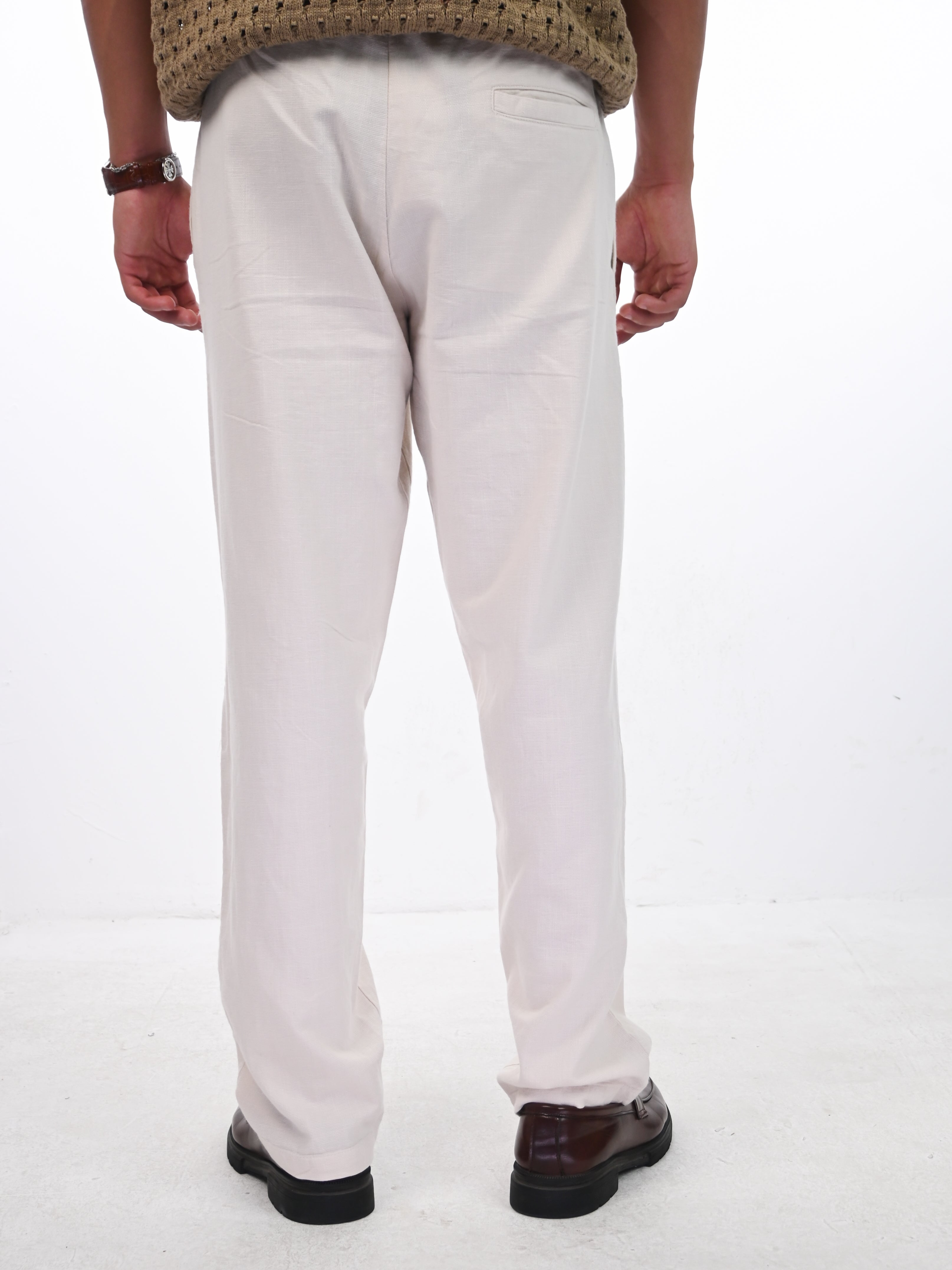 LINEN RELAXED PANTS