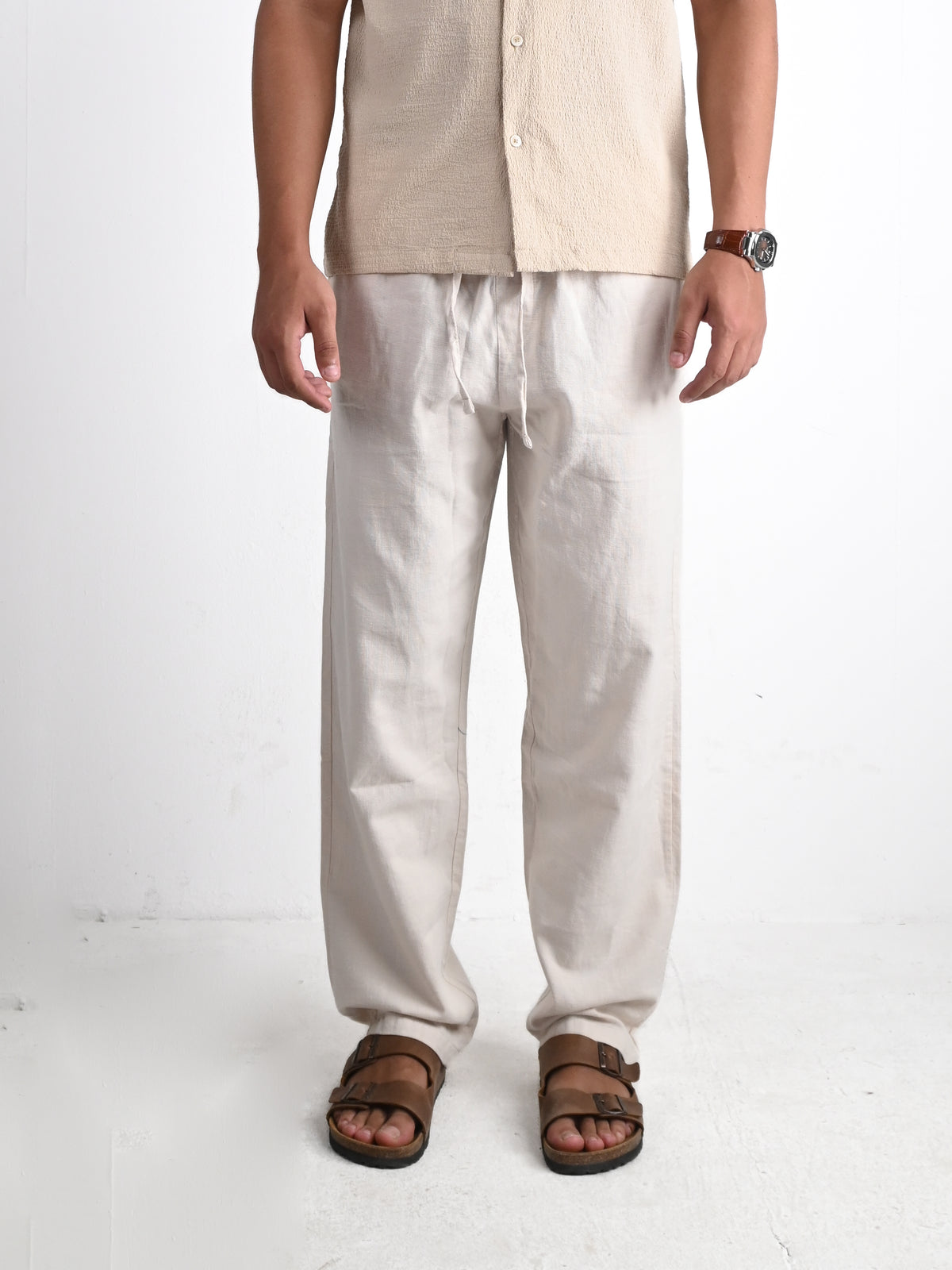 LINEN RELAXED PANTS