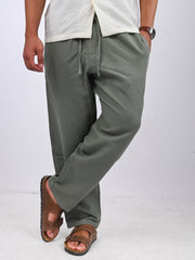 LINEN RELAXED PANTS